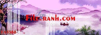 File in ấn cao cấp File gốc in bộ tranh decor treo tráng gương canvas FA5386 (file gốc)