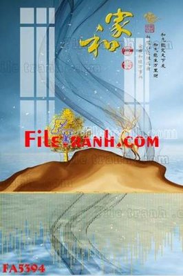 File tranh File gốc in bộ tranh decor treo tráng gương canvas FA5394 (ảnh gốc) cho in ấn kỹ thuật số