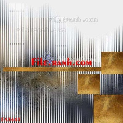 File tranh File gốc in bộ tranh decor treo tráng gương canvas FA5443 (bản gốc) trang trí văn phòng