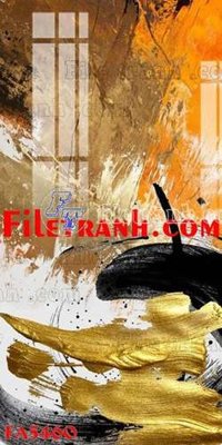 File in mica File gốc in bộ tranh decor treo tráng gương canvas FA5460 (bản gốc) làm vách ngăn