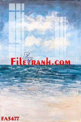 File tranh File gốc in bộ tranh decor treo tráng gương canvas FA5477 (gốc) in backlit film