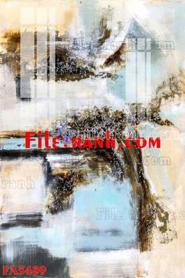 File in trần File gốc in bộ tranh decor treo tráng gương canvas FA5489 (bản gốc) hoa văn