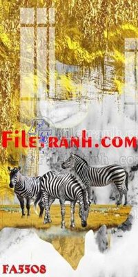 File tranh File gốc in bộ tranh decor treo tráng gương canvas FA5508 (gốc) chủ đề trừu tượng