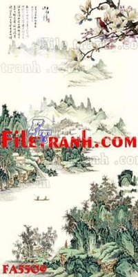 Tải file File gốc in bộ tranh decor treo tráng gương canvas FA5509 (gốc) làm tranh treo tường