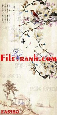 File tranh quảng cáo File gốc in bộ tranh decor treo tráng gương canvas FA5520 (file gốc) chuyên nghiệp