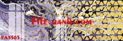 File in trần File gốc in bộ tranh decor treo tráng gương canvas FA5563 (bản gốc) hoa văn