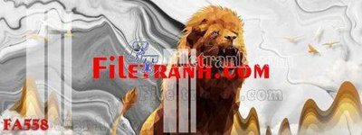 Tải file File gốc in bộ tranh decor treo tráng gương canvas FA558 (PSD) cho in tranh 3D