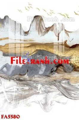 File tranh File gốc in bộ tranh decor treo tráng gương canvas FA5580 (bản gốc) in canvas