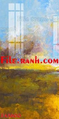 File in mica File gốc in bộ tranh decor treo tráng gương canvas FA5600 (bản gốc) siêu trong