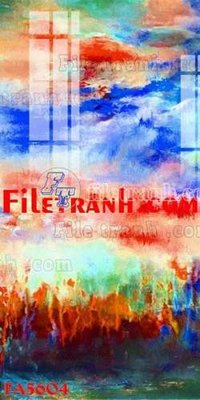 File gốc File gốc in bộ tranh decor treo tráng gương canvas FA5604 (phong cách) cổ điển