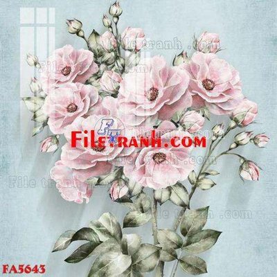 Download file File gốc in bộ tranh decor treo tráng gương canvas FA5643 (chuẩn in) chất lượng cao