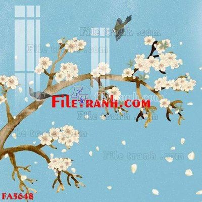 Tải file gốc in lụa File gốc in bộ tranh decor treo tráng gương canvas FA5648 siêu nét