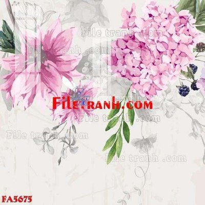 File ảnh File gốc in bộ tranh decor treo tráng gương canvas FA5675 (gốc) trang trí khách sạn