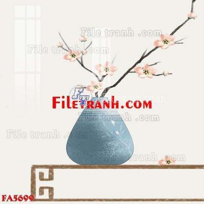 File tranh File gốc in bộ tranh decor treo tráng gương canvas FA5699 (gốc) in backlit film