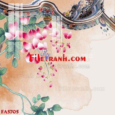 File ảnh File gốc in bộ tranh decor treo tráng gương canvas FA5705 (gốc) in standee