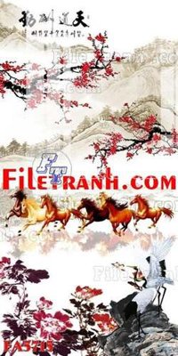 File gốc in tráng gương File gốc in bộ tranh decor treo tráng gương canvas FA5715 chi tiết