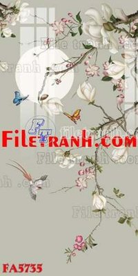File gốc File gốc in bộ tranh decor treo tráng gương canvas FA5735 (bản quyền) cho in ấn