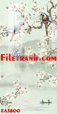 File gốc File gốc in bộ tranh decor treo tráng gương canvas FA5800 (vector) cho in ấn