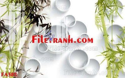 Download file gốc File gốc in bộ tranh decor treo tráng gương canvas FA582 (in lụa) tranh 3D