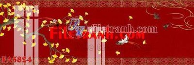 File tranh gốc PSD File gốc in bộ tranh decor treo tráng gương canvas FA5824 còn nguyên layer