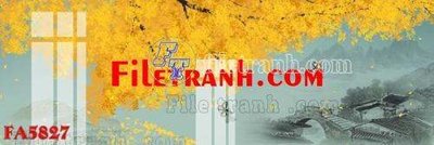 Tải file File gốc in bộ tranh decor treo tráng gương canvas FA5827 (gốc) chủ đề tâm linh