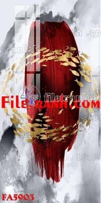 Hình ảnh file gốc in trần nhà File gốc in bộ tranh decor treo tráng gương canvas FA5903