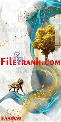 Tải file tranh gốc File gốc in bộ tranh decor treo tráng gương canvas FA5909 chất lượng cao