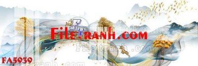 File tranh File gốc in bộ tranh decor treo tráng gương canvas FA5939 (ảnh gốc) độc quyền
