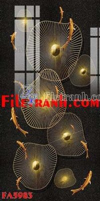 Download file gốc File gốc in bộ tranh decor treo tráng gương canvas FA5983 (in mica) trang trí