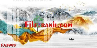 Ảnh gốc File gốc in bộ tranh decor treo tráng gương canvas FA5995 (nét căng) in mica
