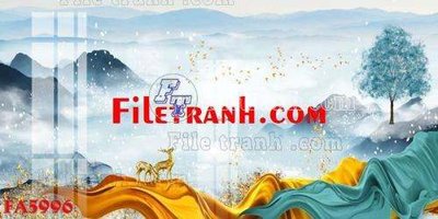 Tải xuống file tranh gốc File gốc in bộ tranh decor treo tráng gương canvas FA5996 (PSD/TIFF)