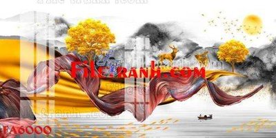 Tải file File gốc in bộ tranh decor treo tráng gương canvas FA6000 (gốc) chủ đề tâm linh