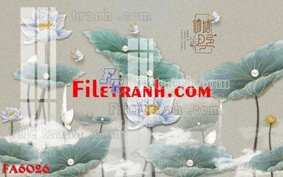 File ảnh File gốc in bộ tranh decor treo tráng gương canvas FA6026 (gốc) in decal dán tường