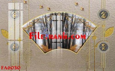 File gốc File gốc in bộ tranh decor treo tráng gương canvas FA6030 (phong cách) tối giản