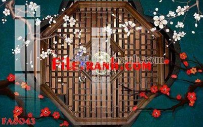 Tải file File gốc in bộ tranh decor treo tráng gương canvas FA6043 (PSD) cho in ấn quảng cáo