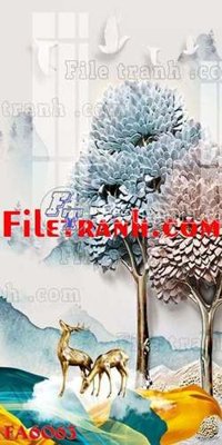 Tải file gốc File gốc in bộ tranh decor treo tráng gương canvas FA6063 (bản PSD) gốc