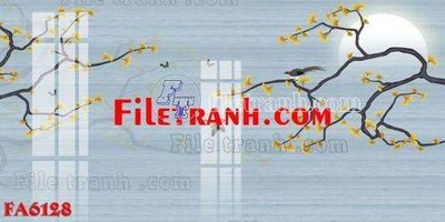 File in lụa File gốc in bộ tranh decor treo tráng gương canvas FA6128 (tân cổ điển) File gốc in bộ tranh decor treo tráng gương canvas FA6128