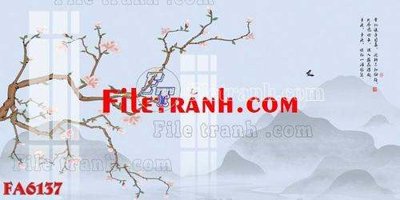File gốc File gốc in bộ tranh decor treo tráng gương canvas FA6137 (dành cho trang trí nội thất)