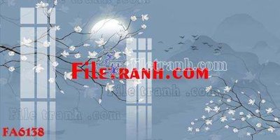 Ảnh gốc File gốc in bộ tranh decor treo tráng gương canvas FA6138 (độ nét cao) in tráng gương