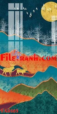 File gốc File gốc in bộ tranh decor treo tráng gương canvas FA6163 (PNG) trong suốt (transparent)