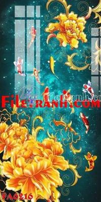 File gốc File gốc in bộ tranh decor treo tráng gương canvas FA6216 (phiên bản chuẩn) để in ấn