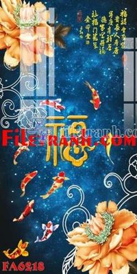 File gốc File gốc in bộ tranh decor treo tráng gương canvas FA6218 (trang trí) phòng ngủ