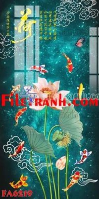 File tranh File gốc in bộ tranh decor treo tráng gương canvas FA6219 (bản gốc) in canvas