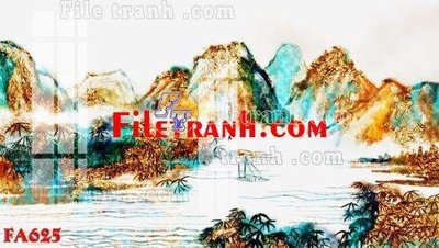 File gốc File gốc in bộ tranh decor treo tráng gương canvas FA625 (PNG) không nền chất lượng