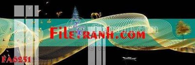 Ảnh mô tả file gốc in mica File gốc in bộ tranh decor treo tráng gương canvas FA6251