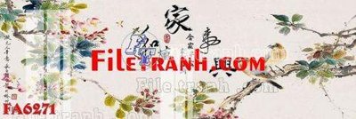 File gốc in tráng gương File gốc in bộ tranh decor treo tráng gương canvas FA6271 chi tiết