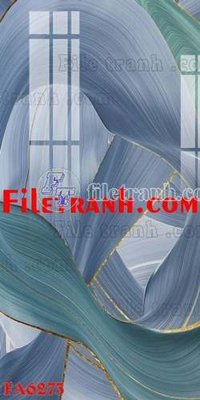 File tranh gốc File gốc in bộ tranh decor treo tráng gương canvas FA6273 chủ đề hiện đại