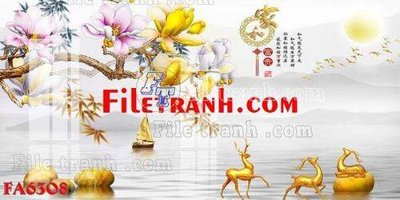 Tải file gốc File gốc in bộ tranh decor treo tráng gương canvas FA6308 (để in lụa)