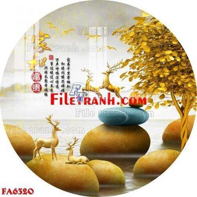 Download file gốc File gốc in bộ tranh decor treo tráng gương canvas FA6320 (in mica) trang trí