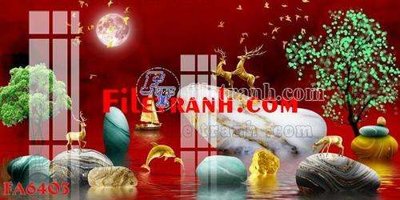 Download file File gốc in bộ tranh decor treo tráng gương canvas FA6403 (gốc) in mica cao cấp